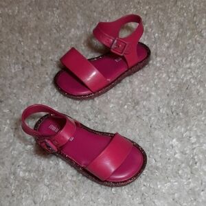 MINI MELISSA fushia Pink Sandals Size 6